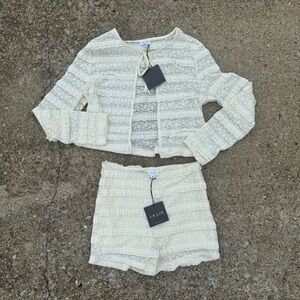 NWT Le Lis set Beach Knit Medium